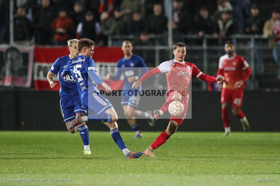 sport, action, Würzburg, Viertelfinale, SVA, SV Viktoria Aschaffenburg, Fussball, FWK, FC Würzburger Kickers, BFV-Verbandspokal, BFV, AKON Arena, 04.11.2025 - Bild-ID: 2521380