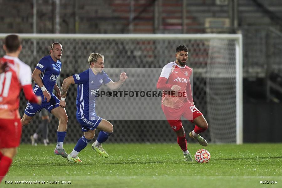 sport, action, Würzburg, Viertelfinale, SVA, SV Viktoria Aschaffenburg, Fussball, FWK, FC Würzburger Kickers, BFV-Verbandspokal, BFV, AKON Arena, 04.11.2025 - Bild-ID: 2521394