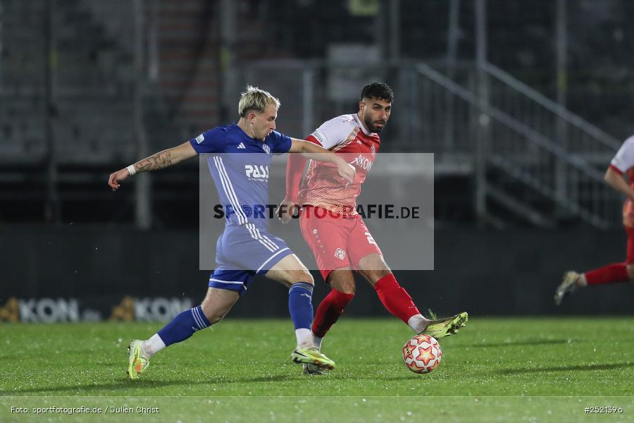 sport, action, Würzburg, Viertelfinale, SVA, SV Viktoria Aschaffenburg, Fussball, FWK, FC Würzburger Kickers, BFV-Verbandspokal, BFV, AKON Arena, 04.11.2025 - Bild-ID: 2521396