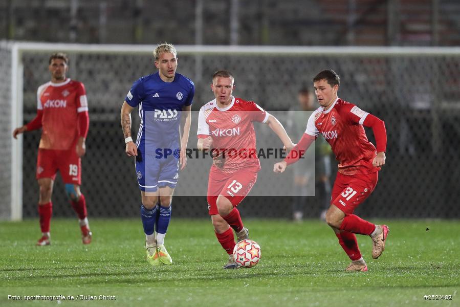 sport, action, Würzburg, Viertelfinale, SVA, SV Viktoria Aschaffenburg, Fussball, FWK, FC Würzburger Kickers, BFV-Verbandspokal, BFV, AKON Arena, 04.11.2025 - Bild-ID: 2521402
