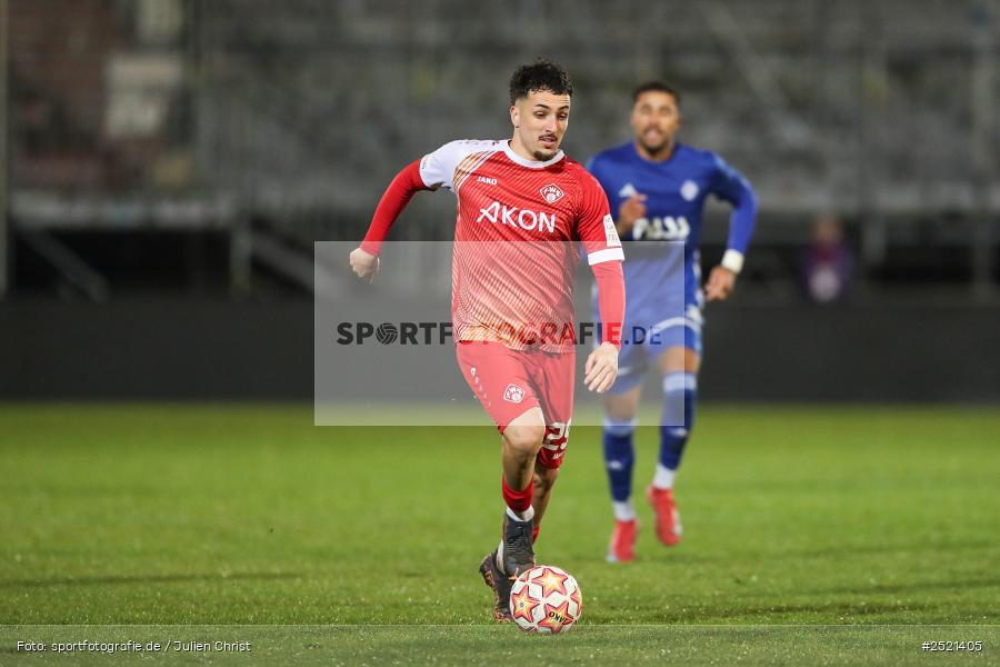 sport, action, Würzburg, Viertelfinale, SVA, SV Viktoria Aschaffenburg, Fussball, FWK, FC Würzburger Kickers, BFV-Verbandspokal, BFV, AKON Arena, 04.11.2025 - Bild-ID: 2521405