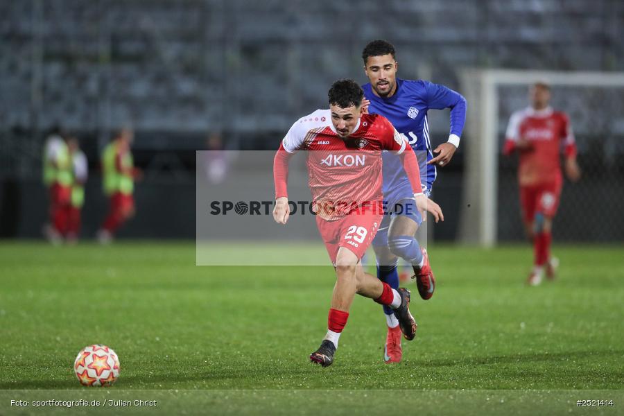 sport, action, Würzburg, Viertelfinale, SVA, SV Viktoria Aschaffenburg, Fussball, FWK, FC Würzburger Kickers, BFV-Verbandspokal, BFV, AKON Arena, 04.11.2025 - Bild-ID: 2521414