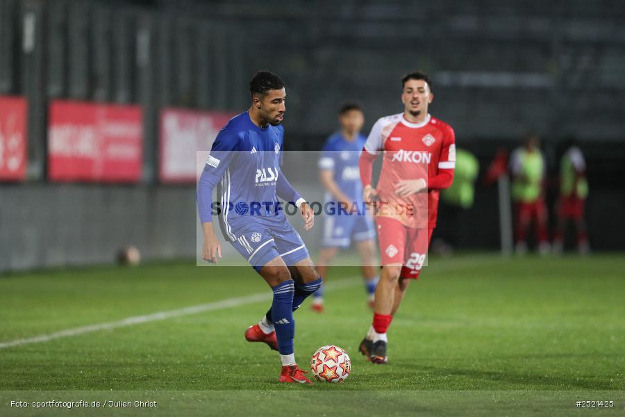sport, action, Würzburg, Viertelfinale, SVA, SV Viktoria Aschaffenburg, Fussball, FWK, FC Würzburger Kickers, BFV-Verbandspokal, BFV, AKON Arena, 04.11.2025 - Bild-ID: 2521425