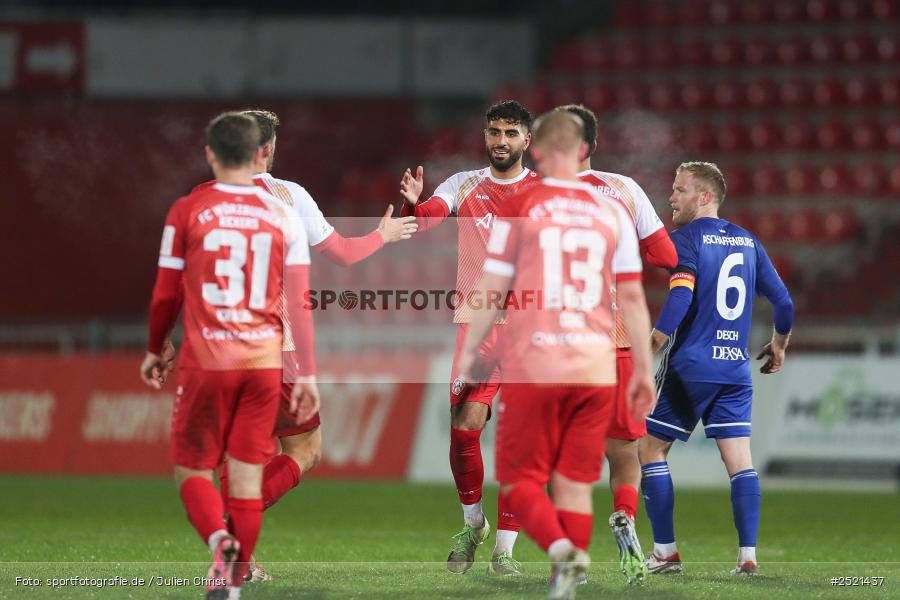 sport, action, Würzburg, Viertelfinale, SVA, SV Viktoria Aschaffenburg, Fussball, FWK, FC Würzburger Kickers, BFV-Verbandspokal, BFV, AKON Arena, 04.11.2025 - Bild-ID: 2521437