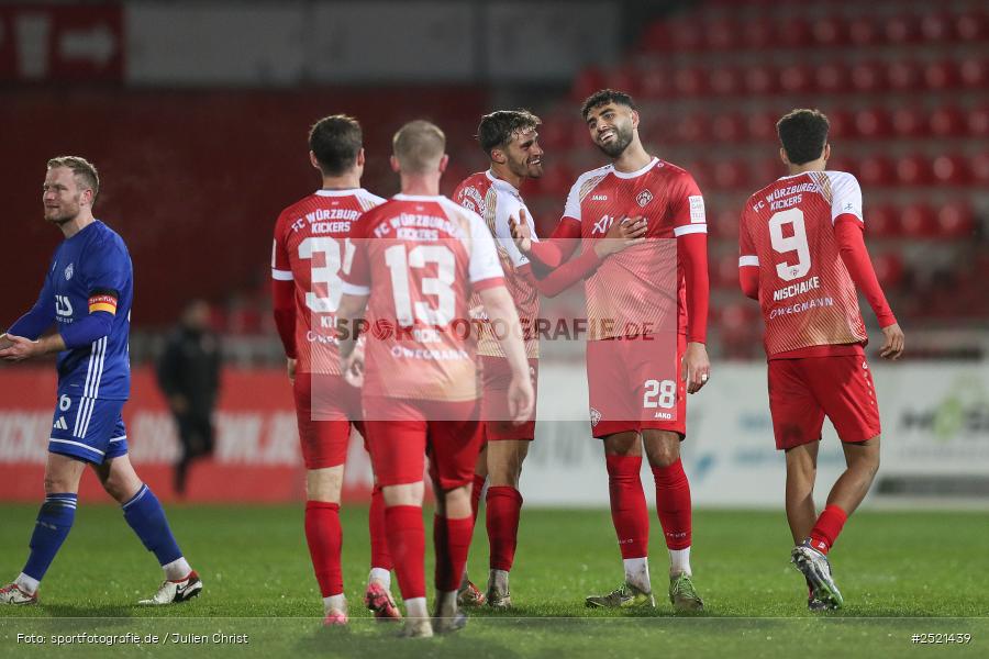 sport, action, Würzburg, Viertelfinale, SVA, SV Viktoria Aschaffenburg, Fussball, FWK, FC Würzburger Kickers, BFV-Verbandspokal, BFV, AKON Arena, 04.11.2025 - Bild-ID: 2521439