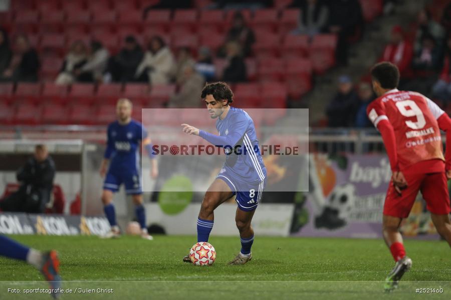 sport, action, Würzburg, Viertelfinale, SVA, SV Viktoria Aschaffenburg, Fussball, FWK, FC Würzburger Kickers, BFV-Verbandspokal, BFV, AKON Arena, 04.11.2025 - Bild-ID: 2521460
