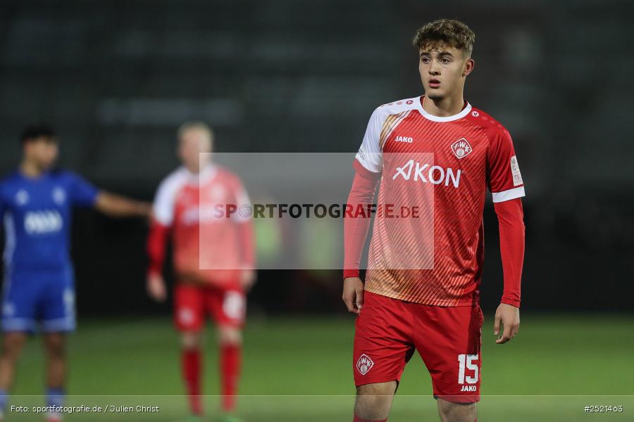sport, action, Würzburg, Viertelfinale, SVA, SV Viktoria Aschaffenburg, Fussball, FWK, FC Würzburger Kickers, BFV-Verbandspokal, BFV, AKON Arena, 04.11.2025 - Bild-ID: 2521463