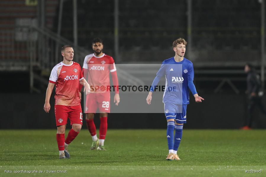 sport, action, Würzburg, Viertelfinale, SVA, SV Viktoria Aschaffenburg, Fussball, FWK, FC Würzburger Kickers, BFV-Verbandspokal, BFV, AKON Arena, 04.11.2025 - Bild-ID: 2521495