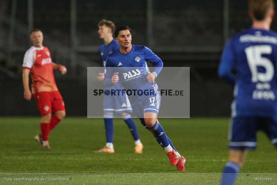 sport, action, Würzburg, Viertelfinale, SVA, SV Viktoria Aschaffenburg, Fussball, FWK, FC Würzburger Kickers, BFV-Verbandspokal, BFV, AKON Arena, 04.11.2025 - Bild-ID: 2521496