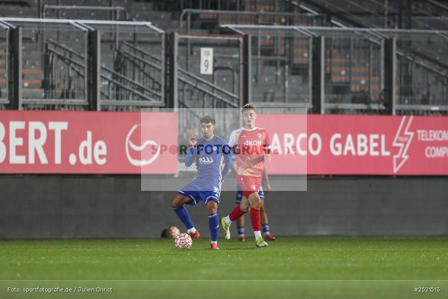 sport, action, Würzburg, Viertelfinale, SVA, SV Viktoria Aschaffenburg, Fussball, FWK, FC Würzburger Kickers, BFV-Verbandspokal, BFV, AKON Arena, 04.11.2025 - Bild-ID: 2521513