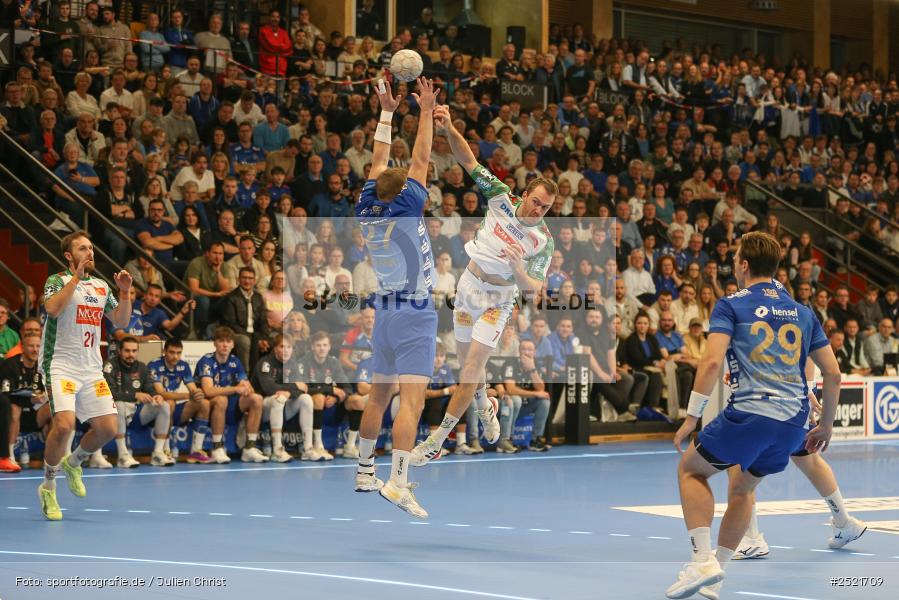Untermainhalle, Elsenfeld, 05.11.2025, sport, action, Handball, DHB, Achtelfinale, DHB-Pokal, SCM, TVG, SC Magdeburg, TV Großwallstadt - Bild-ID: 2521709