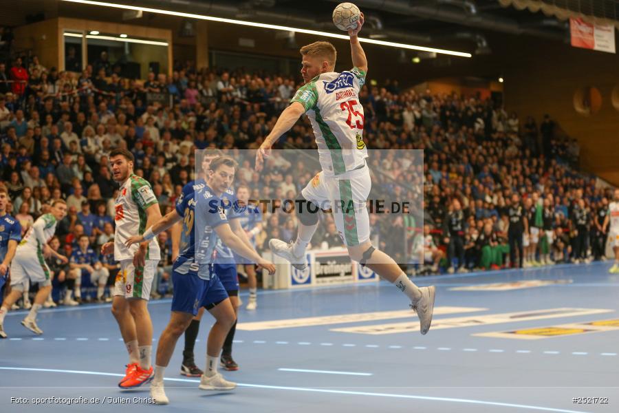 Untermainhalle, Elsenfeld, 05.11.2025, sport, action, Handball, DHB, Achtelfinale, DHB-Pokal, SCM, TVG, SC Magdeburg, TV Großwallstadt - Bild-ID: 2521722