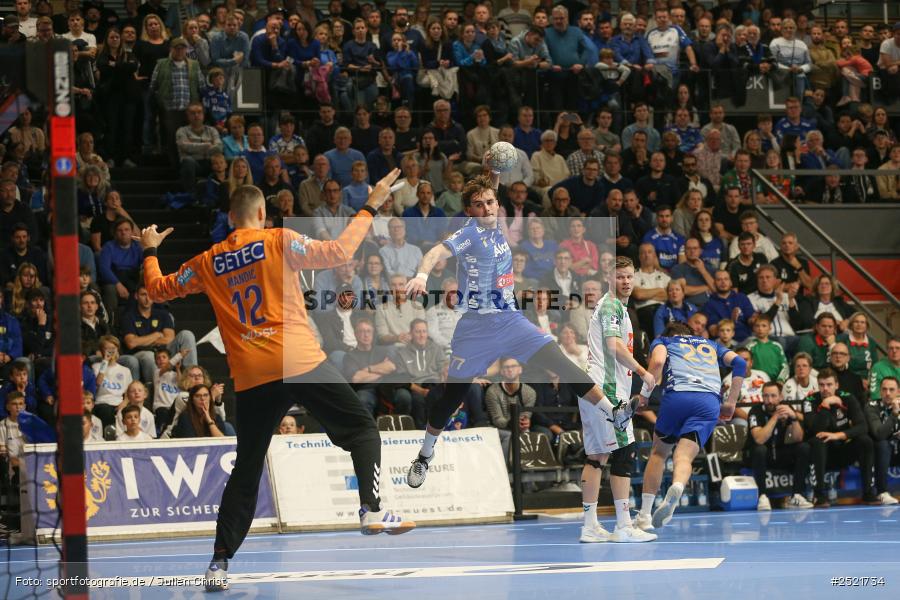 Untermainhalle, Elsenfeld, 05.11.2025, sport, action, Handball, DHB, Achtelfinale, DHB-Pokal, SCM, TVG, SC Magdeburg, TV Großwallstadt - Bild-ID: 2521734