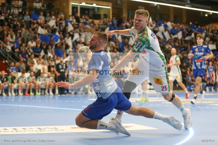 Untermainhalle, Elsenfeld, 05.11.2025, sport, action, Handball, DHB, Achtelfinale, DHB-Pokal, SCM, TVG, SC Magdeburg, TV Großwallstadt - Bild-ID: 2521744