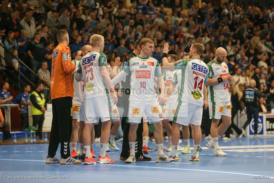Untermainhalle, Elsenfeld, 05.11.2025, sport, action, Handball, DHB, Achtelfinale, DHB-Pokal, SCM, TVG, SC Magdeburg, TV Großwallstadt - Bild-ID: 2521746