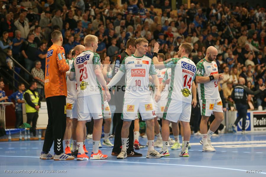 Untermainhalle, Elsenfeld, 05.11.2025, sport, action, Handball, DHB, Achtelfinale, DHB-Pokal, SCM, TVG, SC Magdeburg, TV Großwallstadt - Bild-ID: 2521747