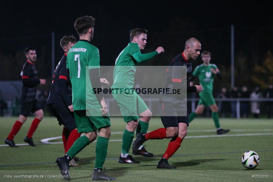 sport, action, Thüngersheim, Sportgelände, SGB, SG Burgsinn, Kreisliga Würzburg Gr. 2, Fusball, FVT, FV Thüngersheim, 17. Spieltag, 07.11.2025 - Bild-ID: 2522012