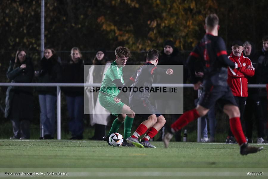 sport, action, Thüngersheim, Sportgelände, SGB, SG Burgsinn, Kreisliga Würzburg Gr. 2, Fusball, FVT, FV Thüngersheim, 17. Spieltag, 07.11.2025 - Bild-ID: 2522051