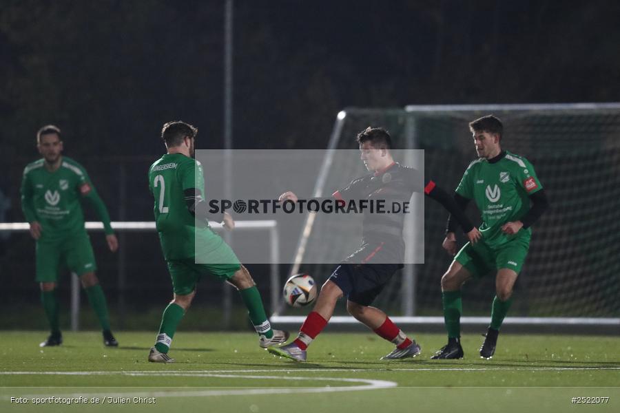 sport, action, Thüngersheim, Sportgelände, SGB, SG Burgsinn, Kreisliga Würzburg Gr. 2, Fusball, FVT, FV Thüngersheim, 17. Spieltag, 07.11.2025 - Bild-ID: 2522077