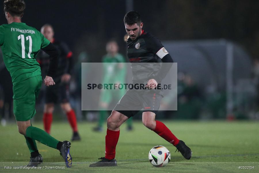 sport, action, Thüngersheim, Sportgelände, SGB, SG Burgsinn, Kreisliga Würzburg Gr. 2, Fusball, FVT, FV Thüngersheim, 17. Spieltag, 07.11.2025 - Bild-ID: 2522154