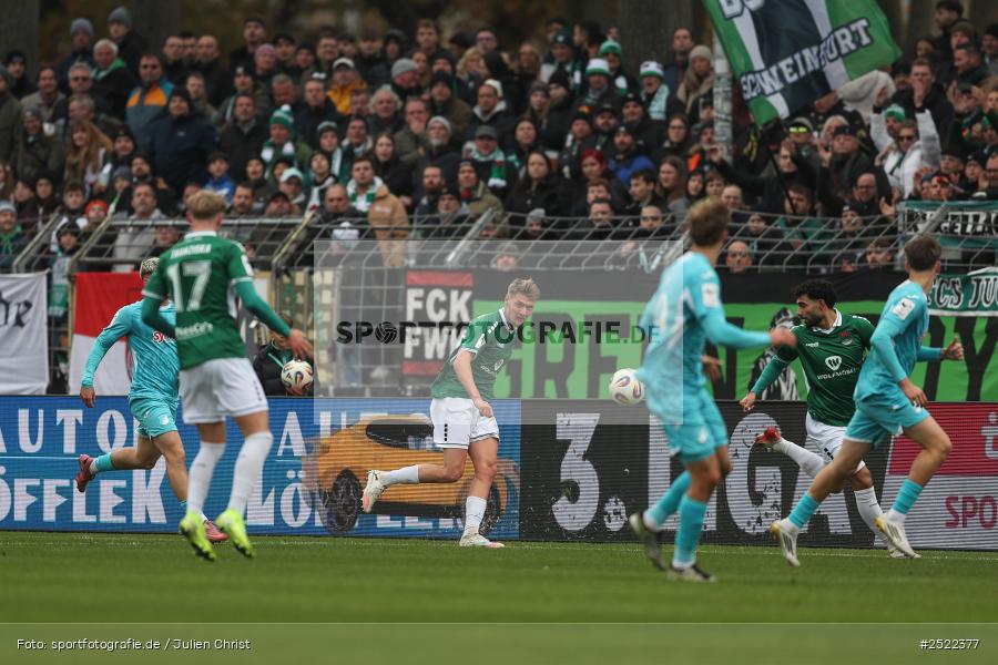 sport, action, TSG Hoffenheim II, TSG, Schweinfurt, Sachs-Stadion, Fusball, FCS, 3. Liga, 14. Spieltag, 1. FC Schweinfurt 1905, 08.11.2025 - Bild-ID: 2522377