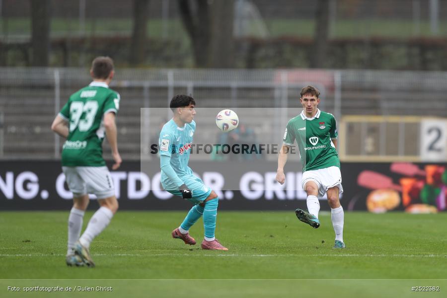sport, action, TSG Hoffenheim II, TSG, Schweinfurt, Sachs-Stadion, Fusball, FCS, 3. Liga, 14. Spieltag, 1. FC Schweinfurt 1905, 08.11.2025 - Bild-ID: 2522382