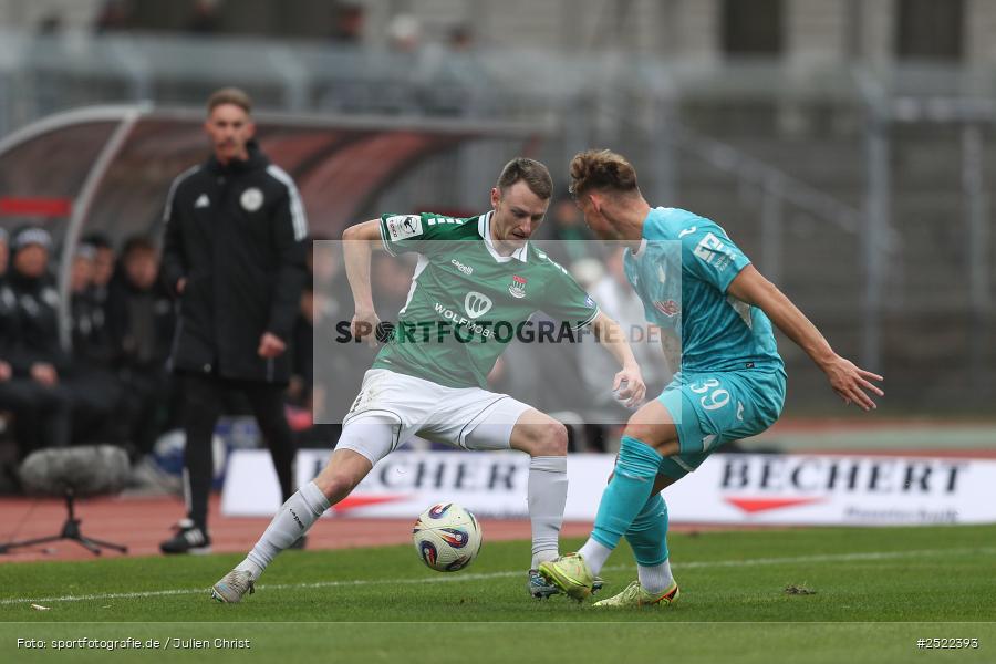 sport, action, TSG Hoffenheim II, TSG, Schweinfurt, Sachs-Stadion, Fusball, FCS, 3. Liga, 14. Spieltag, 1. FC Schweinfurt 1905, 08.11.2025 - Bild-ID: 2522393