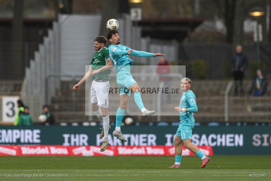 sport, action, TSG Hoffenheim II, TSG, Schweinfurt, Sachs-Stadion, Fusball, FCS, 3. Liga, 14. Spieltag, 1. FC Schweinfurt 1905, 08.11.2025 - Bild-ID: 2522397