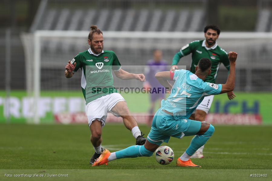 sport, action, TSG Hoffenheim II, TSG, Schweinfurt, Sachs-Stadion, Fusball, FCS, 3. Liga, 14. Spieltag, 1. FC Schweinfurt 1905, 08.11.2025 - Bild-ID: 2522402