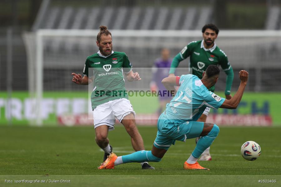 sport, action, TSG Hoffenheim II, TSG, Schweinfurt, Sachs-Stadion, Fusball, FCS, 3. Liga, 14. Spieltag, 1. FC Schweinfurt 1905, 08.11.2025 - Bild-ID: 2522403