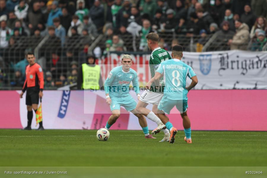 sport, action, TSG Hoffenheim II, TSG, Schweinfurt, Sachs-Stadion, Fusball, FCS, 3. Liga, 14. Spieltag, 1. FC Schweinfurt 1905, 08.11.2025 - Bild-ID: 2522404