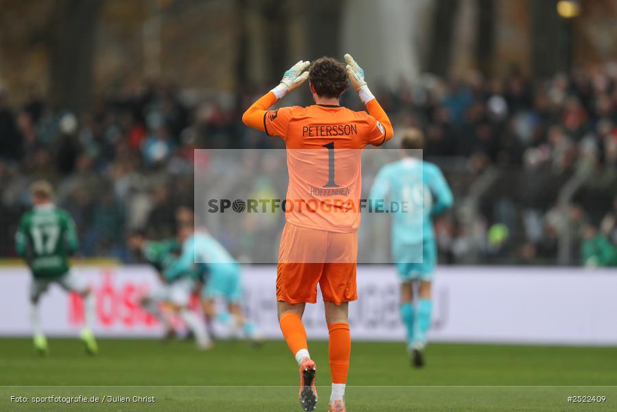 sport, action, TSG Hoffenheim II, TSG, Schweinfurt, Sachs-Stadion, Fusball, FCS, 3. Liga, 14. Spieltag, 1. FC Schweinfurt 1905, 08.11.2025 - Bild-ID: 2522409