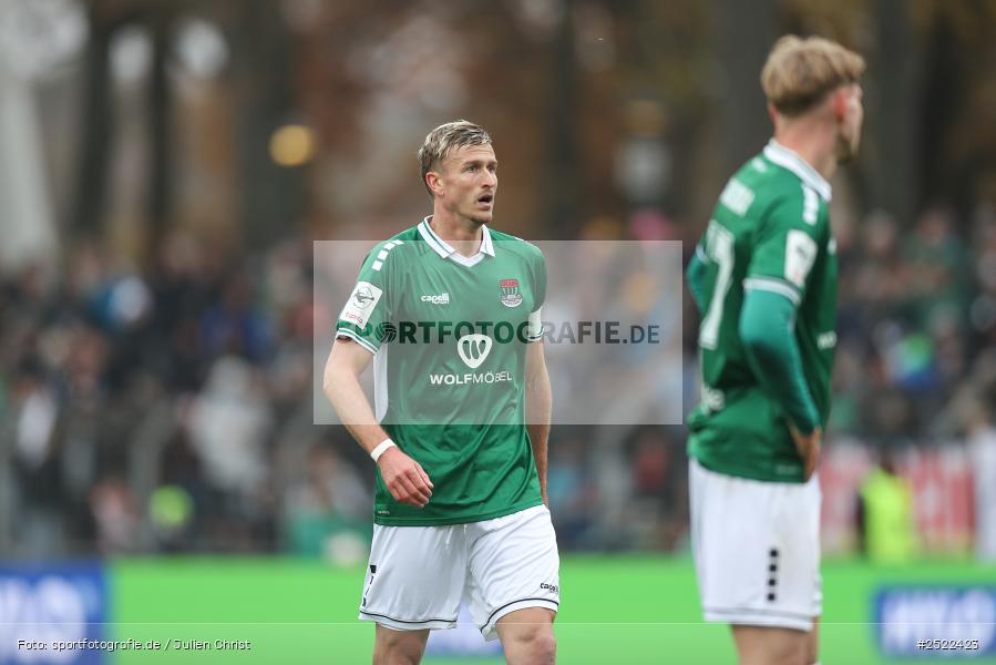 sport, action, TSG Hoffenheim II, TSG, Schweinfurt, Sachs-Stadion, Fusball, FCS, 3. Liga, 14. Spieltag, 1. FC Schweinfurt 1905, 08.11.2025 - Bild-ID: 2522423