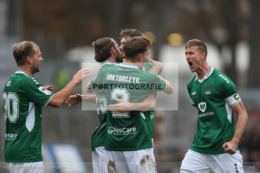 sport, action, TSG Hoffenheim II, TSG, Schweinfurt, Sachs-Stadion, Fusball, FCS, 3. Liga, 14. Spieltag, 1. FC Schweinfurt 1905, 08.11.2025 - Bild-ID: 2522467