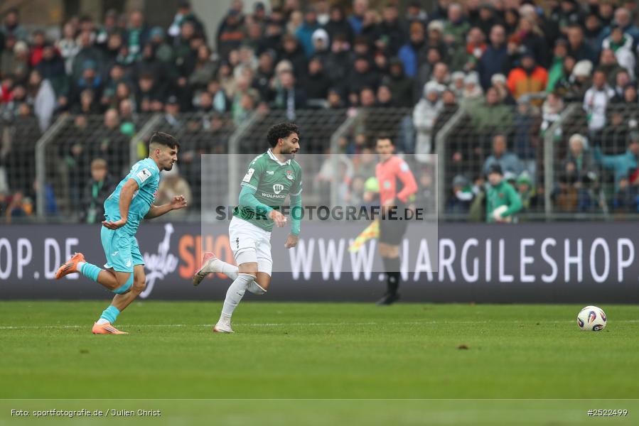 sport, action, TSG Hoffenheim II, TSG, Schweinfurt, Sachs-Stadion, Fusball, FCS, 3. Liga, 14. Spieltag, 1. FC Schweinfurt 1905, 08.11.2025 - Bild-ID: 2522499