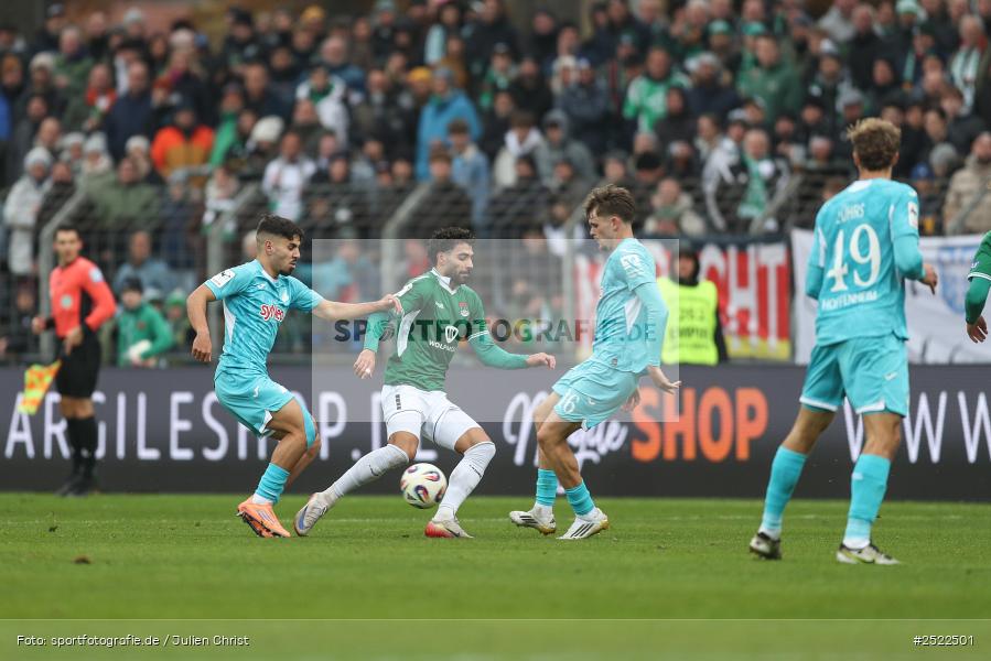 sport, action, TSG Hoffenheim II, TSG, Schweinfurt, Sachs-Stadion, Fusball, FCS, 3. Liga, 14. Spieltag, 1. FC Schweinfurt 1905, 08.11.2025 - Bild-ID: 2522501