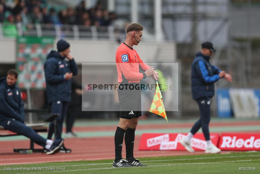 sport, action, TSG Hoffenheim II, TSG, Schweinfurt, Sachs-Stadion, Fusball, FCS, 3. Liga, 14. Spieltag, 1. FC Schweinfurt 1905, 08.11.2025 - Bild-ID: 2522508