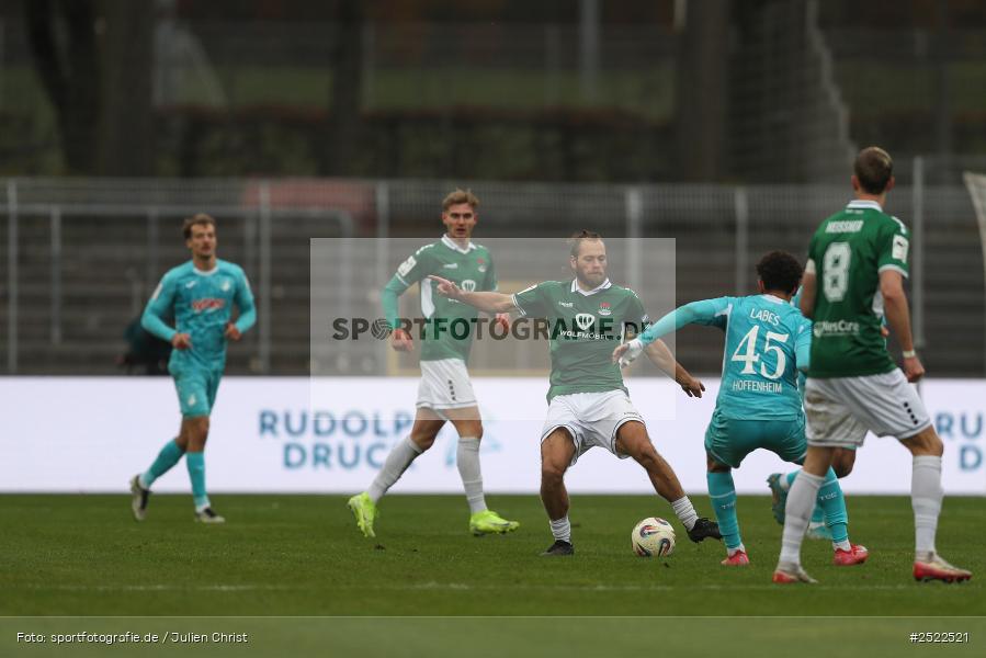 sport, action, TSG Hoffenheim II, TSG, Schweinfurt, Sachs-Stadion, Fusball, FCS, 3. Liga, 14. Spieltag, 1. FC Schweinfurt 1905, 08.11.2025 - Bild-ID: 2522521