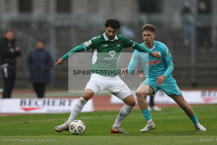 sport, action, TSG Hoffenheim II, TSG, Schweinfurt, Sachs-Stadion, Fusball, FCS, 3. Liga, 14. Spieltag, 1. FC Schweinfurt 1905, 08.11.2025 - Bild-ID: 2522655
