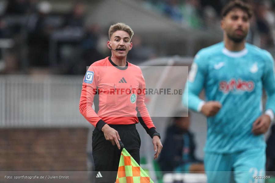 sport, action, TSG Hoffenheim II, TSG, Schweinfurt, Sachs-Stadion, Fusball, FCS, 3. Liga, 14. Spieltag, 1. FC Schweinfurt 1905, 08.11.2025 - Bild-ID: 2522659