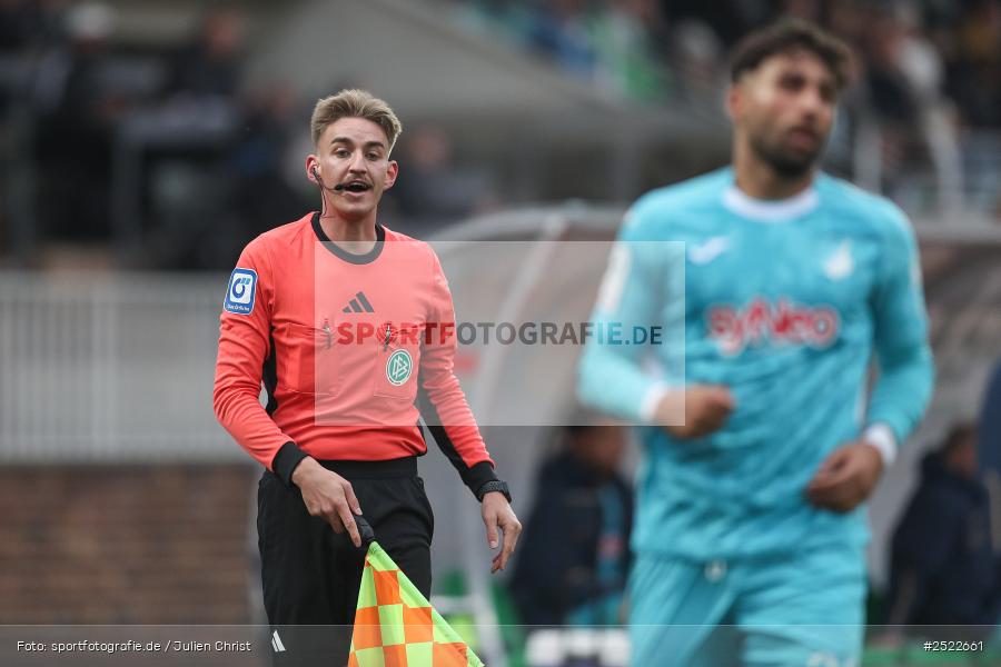 sport, action, TSG Hoffenheim II, TSG, Schweinfurt, Sachs-Stadion, Fusball, FCS, 3. Liga, 14. Spieltag, 1. FC Schweinfurt 1905, 08.11.2025 - Bild-ID: 2522661