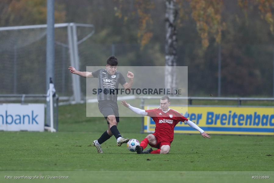 Fundamentum Sportpark, Karlburg, 09.11.2025, sport, action, Fusball, BFV, 17. Spieltag, Kreisliga Würzburg Gr. 2, TuS Frammersbach II, TSV Karlburg II - Bild-ID: 2522889