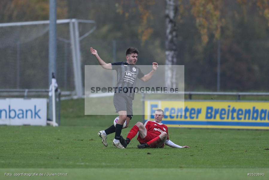Fundamentum Sportpark, Karlburg, 09.11.2025, sport, action, Fusball, BFV, 17. Spieltag, Kreisliga Würzburg Gr. 2, TuS Frammersbach II, TSV Karlburg II - Bild-ID: 2522890
