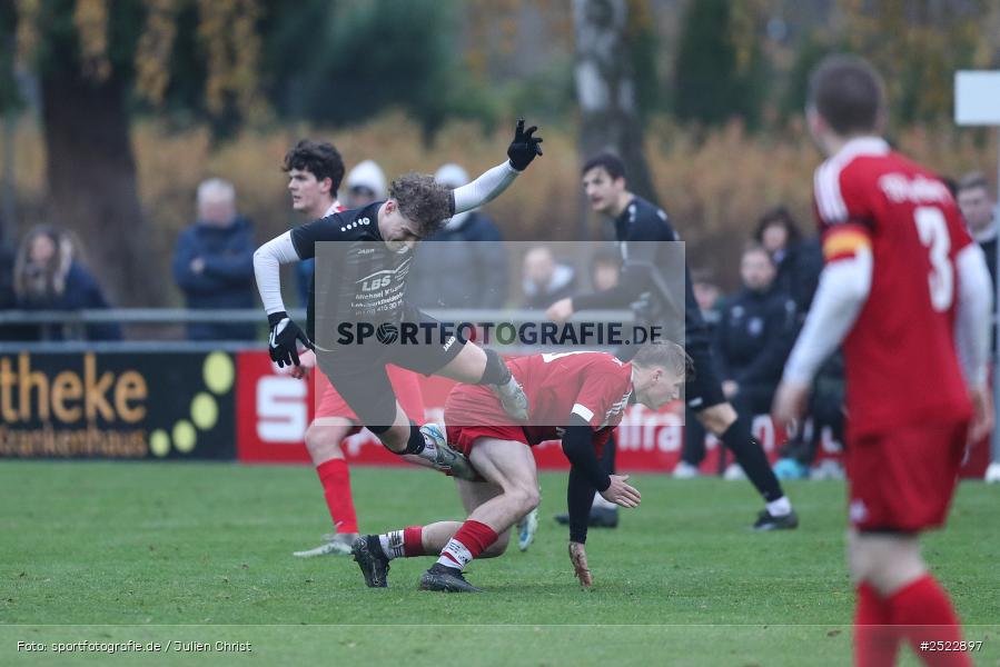 Fundamentum Sportpark, Karlburg, 09.11.2025, sport, action, Fusball, BFV, 17. Spieltag, Kreisliga Würzburg Gr. 2, TuS Frammersbach II, TSV Karlburg II - Bild-ID: 2522897