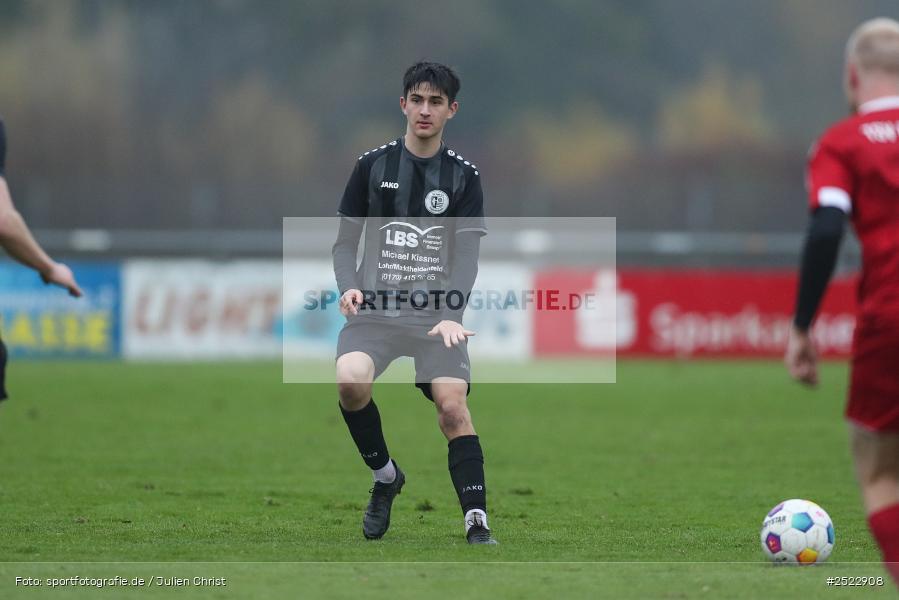 Fundamentum Sportpark, Karlburg, 09.11.2025, sport, action, Fusball, BFV, 17. Spieltag, Kreisliga Würzburg Gr. 2, TuS Frammersbach II, TSV Karlburg II - Bild-ID: 2522908
