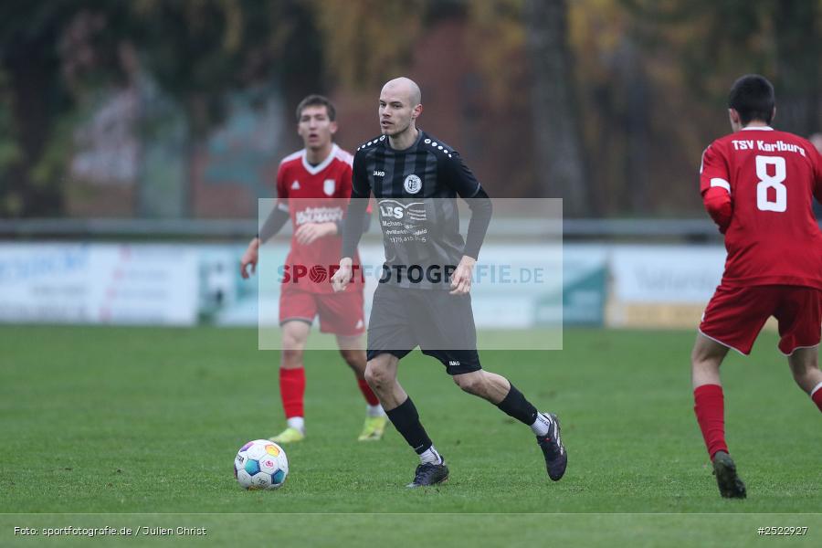 Fundamentum Sportpark, Karlburg, 09.11.2025, sport, action, Fusball, BFV, 17. Spieltag, Kreisliga Würzburg Gr. 2, TuS Frammersbach II, TSV Karlburg II - Bild-ID: 2522927