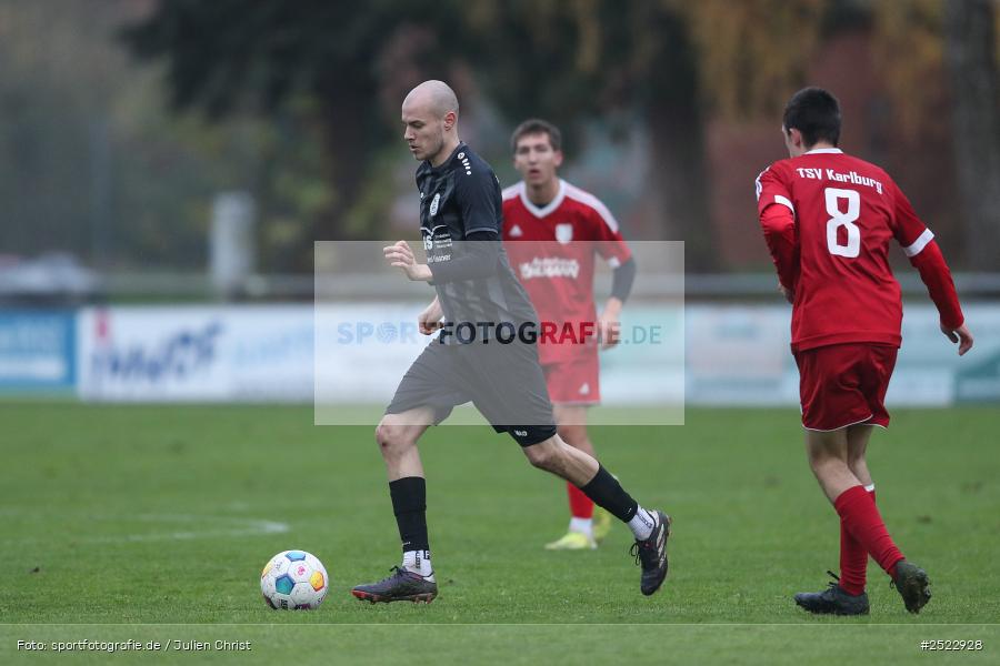 Fundamentum Sportpark, Karlburg, 09.11.2025, sport, action, Fusball, BFV, 17. Spieltag, Kreisliga Würzburg Gr. 2, TuS Frammersbach II, TSV Karlburg II - Bild-ID: 2522928