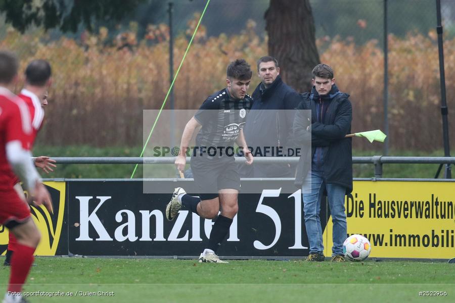 Fundamentum Sportpark, Karlburg, 09.11.2025, sport, action, Fusball, BFV, 17. Spieltag, Kreisliga Würzburg Gr. 2, TuS Frammersbach II, TSV Karlburg II - Bild-ID: 2522956