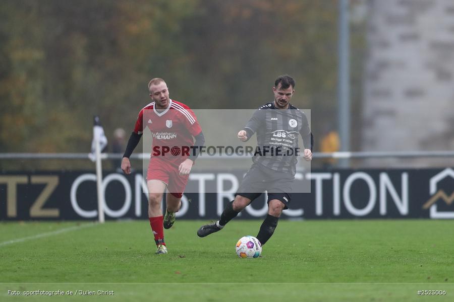 Fundamentum Sportpark, Karlburg, 09.11.2025, sport, action, Fusball, BFV, 17. Spieltag, Kreisliga Würzburg Gr. 2, TuS Frammersbach II, TSV Karlburg II - Bild-ID: 2523006