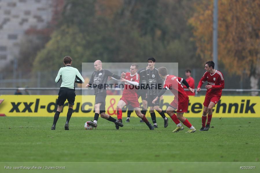 Fundamentum Sportpark, Karlburg, 09.11.2025, sport, action, Fusball, BFV, 17. Spieltag, Kreisliga Würzburg Gr. 2, TuS Frammersbach II, TSV Karlburg II - Bild-ID: 2523017